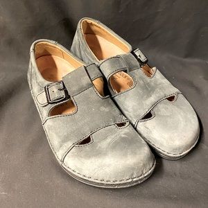 Birkenstock Mary Jane, Retired.  Charcoal, size 39